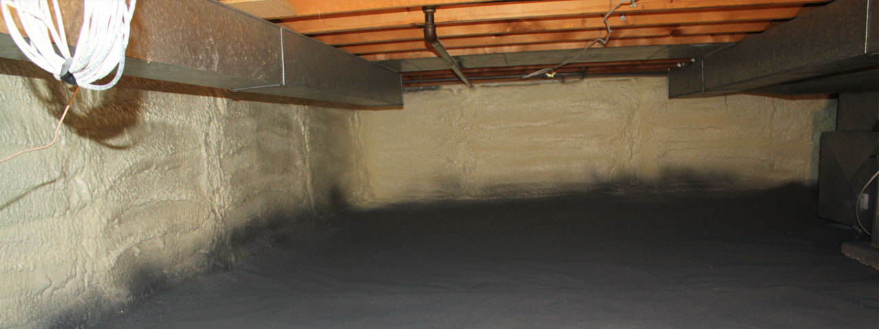 Des Moines spray foam insulation for crawl spaces